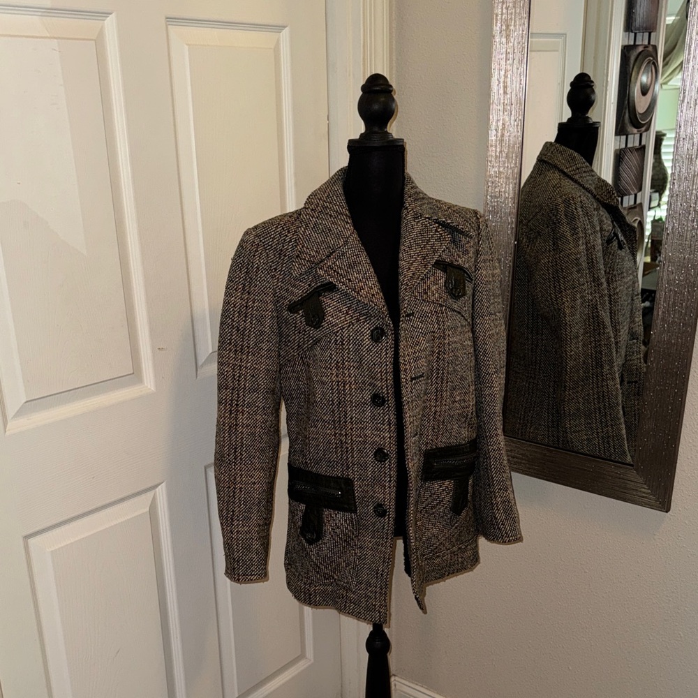 Men's Classic Tweed Big Chief Coat